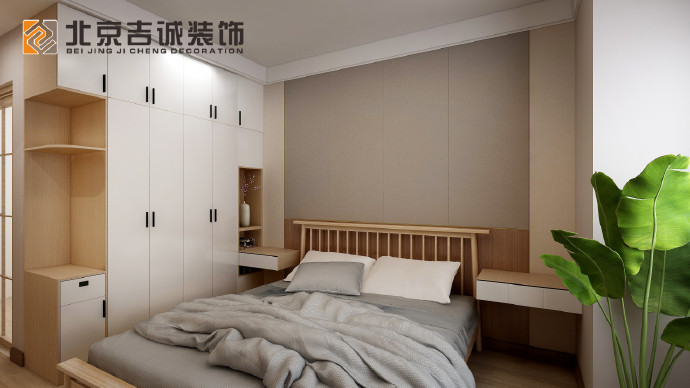 [裝修案例]118平米MUJI風(fēng)格裝修效果圖 吉誠裝飾設(shè)計(jì)師周艷華出品