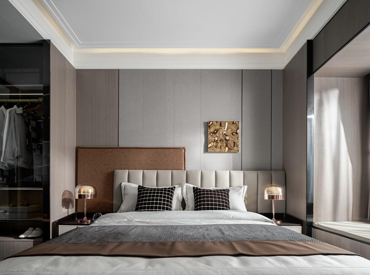 龍湖九里晴川-現(xiàn)代簡(jiǎn)約-臥室設(shè)計(jì)效果圖